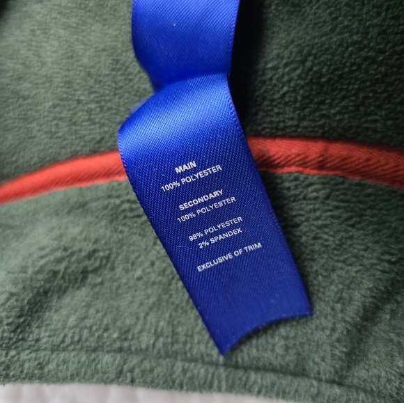 Kit And Ace Water Resistant Fleece Zip Pullover Forest Green - Picture 5 of 12